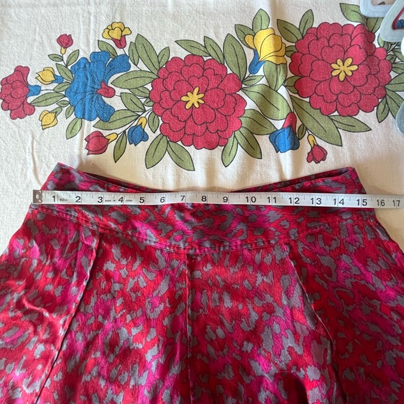 Etcetera Funky Pink Pattern Skirt sz 2 - Picture 5 of 9